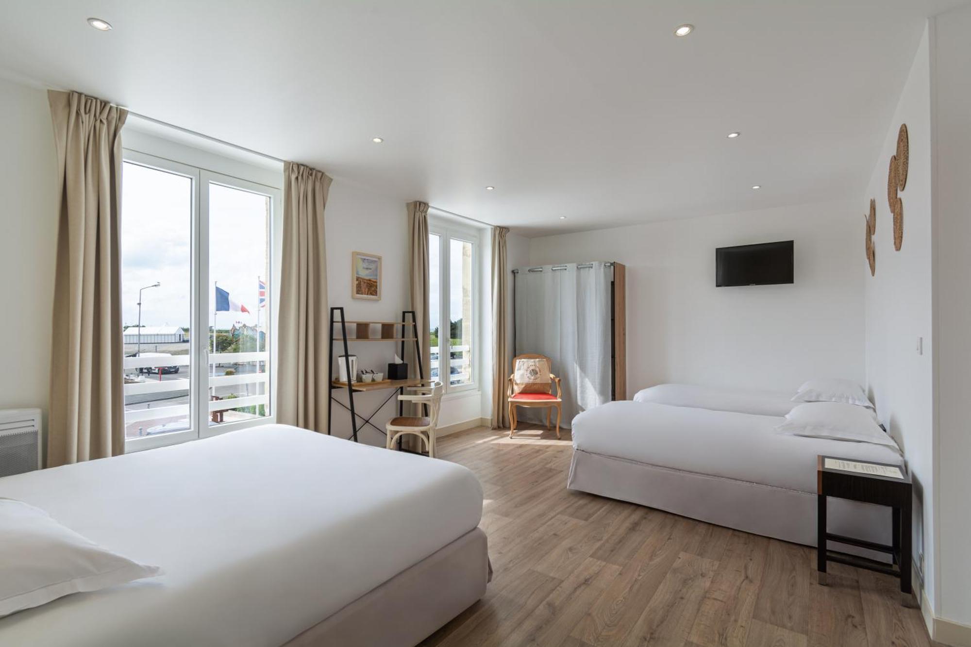 Hotel De La Plage Courseulles-sur-Mer Ngoại thất bức ảnh