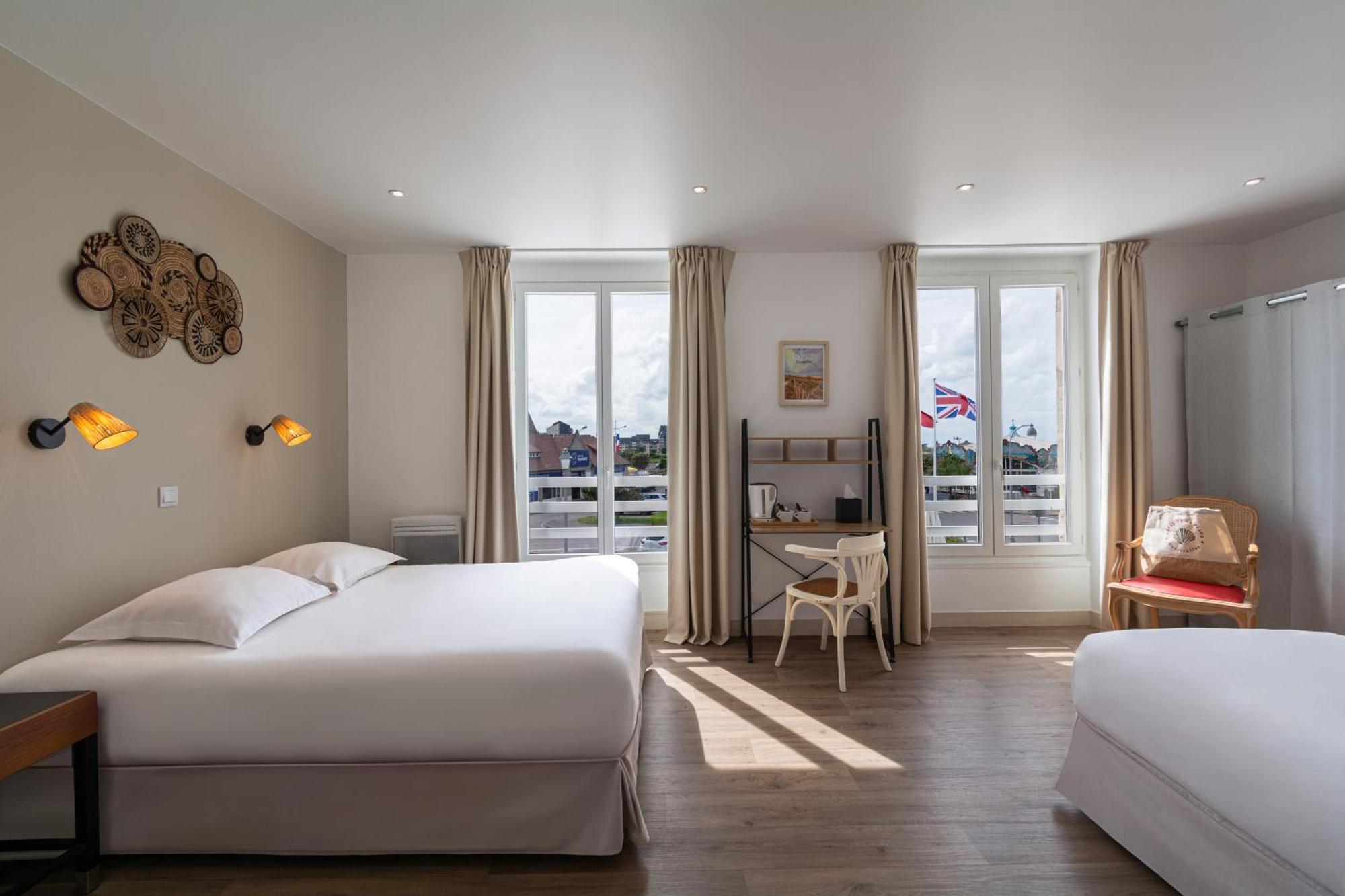 Hotel De La Plage Courseulles-sur-Mer Ngoại thất bức ảnh